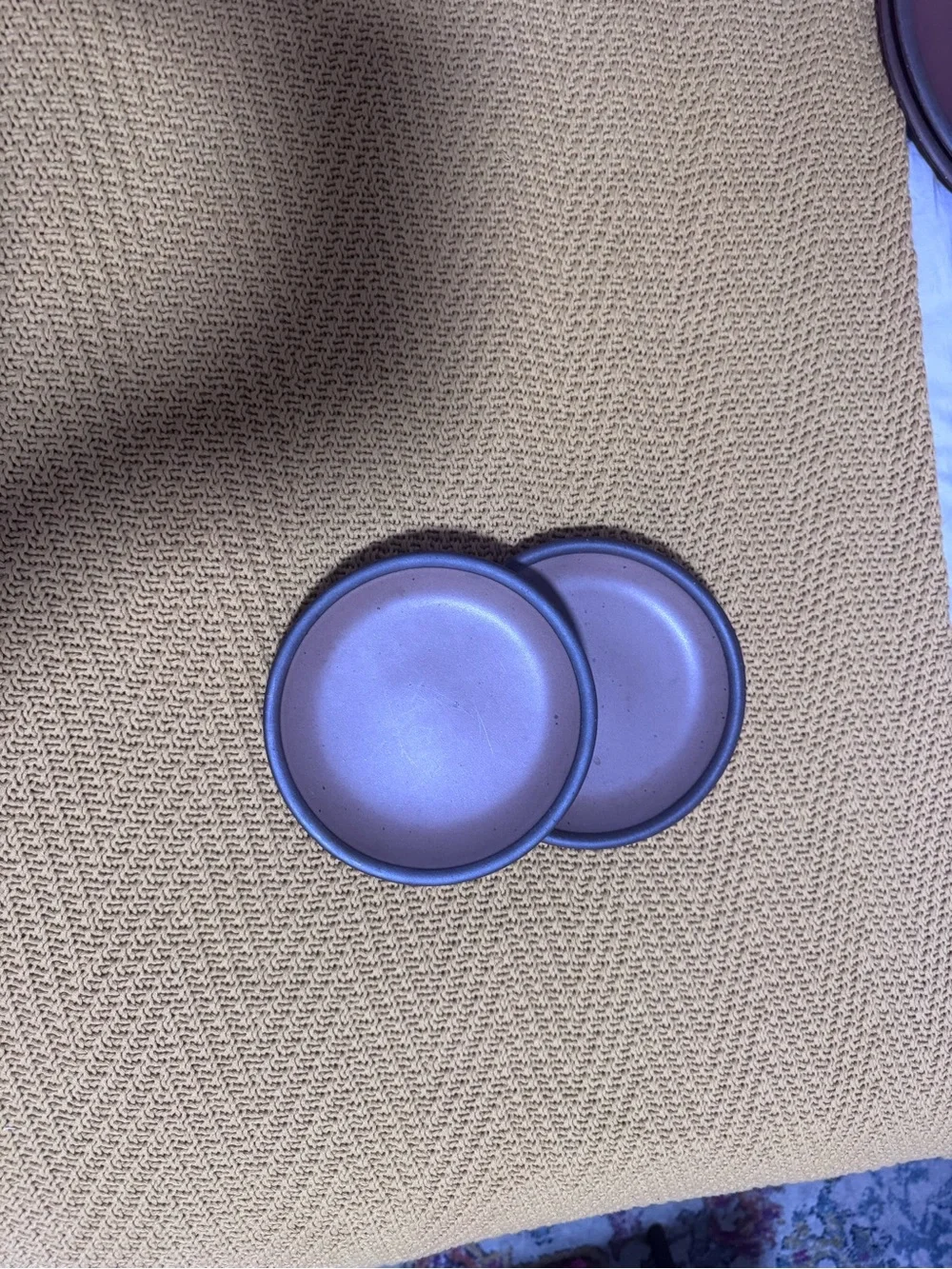 East Fork Pinto (Retired Glaze) Cake Plates - Set of 2